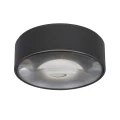 Oczko natynkowe ściemnialne RAYEN Czarna LED DIM śr. 10cm. 6W 3000K IP65 Lucide 271200630  5411212271808 lampynox noxbox www.lampynox.pl 1.jpg