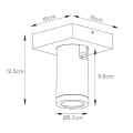 Spot łazienkowy TAYLOR Biały ściemnialny LED DIM 5W CRI95 2200K3000K GU10 IP44 Lucide 099300531  5411212092625 lampynox noxbox www.lampynox.pl 5.jpg