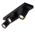 Spot łazienkowy TAYLOR Czarny ściemnialny LED DIM 3x5W CRI95 2200K3000K GU10 IP44 Lucide 099301530  5411212092656 lampynox noxbox www.lampynox.pl 3.jpg