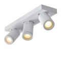 Spot łazienkowy TAYLOR Biały ściemnialny LED DIM 3x5W CRI95 2200K3000K GU10 IP44 Lucide 099301531  5411212092663 lampynox noxbox www.lampynox.pl 3.jpg