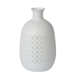 TIESSE Porcelanowa Biała śr. 15,4cm. E14 Lampka stołowa Lucide 13534/26/31