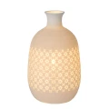 Lampka stołowa TIESSE Porcelanowa Biała śr. 15,4cm. E14 Lucide 135342631  5411212134127 lampynox noxbox www.lampynox.pl 2.jpg