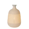 Lampka stołowa TIESSE Porcelanowa Biała śr. 18,6cm. E14 Lucide 135343031  5411212134134 lampynox noxbox www.lampynox.pl 2.jpg