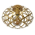 Lampa sufitowa WOLFRAM Matowe złoto  Mosiądz śr. 30cm. E27 Lucide 211173002  5411212211293 lampynox noxbox www.lampynox.pl 1.jpg