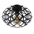 Lampa sufitowa WOLFRAM Czarna śr. 30cm. E27 Lucide 211173030  5411212211309 lampynox noxbox www.lampynox.pl 1.jpg
