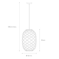 Lampa wisząca WOLFRAM Matowe złoto  Mosiądz śr. 32cm. E27 Lucide 214173202  5411212211170 lampynox noxbox www.lampynox.pl 5.jpg