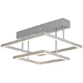 Lampa sufitowa TUNAR Nikiel LED 30W 3000K ściemnialna Brilliant G93449/68 | 4004353316937 noxbox lampynox www.lampynox.pl