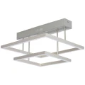 Lampa sufitowa TUNAR Nikiel LED 30W 3000K ściemnialna Brilliant G93449/68 | 4004353316937 noxbox lampynox www.lampynox.pl
