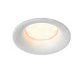 Oczko sufitowe łazienkowe ZIVA Biała okrągła GU10 IP44 Lucide 099230131  5411212092182 lampynox noxbox www.lampynox.pl 2.jpg