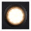 Oczko sufitowe łazienkowe ZIVA Czarna kwadratowa GU10 IP44 Lucide 099240130  5411212092199 lampynox noxbox www.lampynox.pl 3.jpg