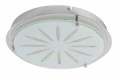 Plafon CATHLEEN Chrom LED 15W śr. 33 cm 3000K Brilliant G94163/15 | 4004353179495 noxbox lampynox www.lampynox.pl