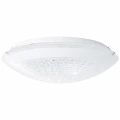 Lampa sufitowa VERA Biały/Transparentny LED 30W śr. 50 cm 4000K Brilliant G96865/85 | 4004353327179 noxbox lampynox www.lampynox.pl