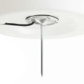 Lampa zewnętrzna dekoracyjna GARDEN Biały E27 śr. 60 cm Brilliant 96342/05 | 4004353330650 noxbox lampynox www.lampynox.pl