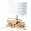 Lampka stołowa dziecięca Ciężarówka - Skarbonka 411.24.14 E27 Hellux | 5902041389562 noxbox lampynox www.lampynox.pl