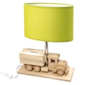Lampka stołowa dziecięca Ciężarówka - Skarbonka 411.24.25 E27 Hellux | 5902041389555 noxbox lampynox www.lampynox.pl