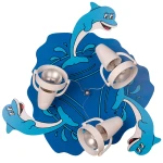 Delfin 3xE14 Lampa sufitowa dziecięca Hellux 524.24.08