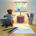 Lampka stołowa dziecięca Kolorowe Kredki E27 Hellux | noxbox lampynox www.lampynox.pl