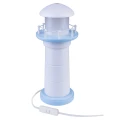 Lampka stołowa dziecięca Latarnia błękitna LED Hellux 411.30.14 | 5902041385977 noxbox lampynox www.lampynox.pl