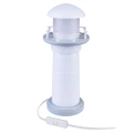 Lampka stołowa dziecięca Latarnia szara LED Hellux 411.30.12 | 5902041385991 noxbox lampynox www.lampynox.pl