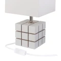 Lampka stołowa Rubi biały E27 Hellux 411.34.09 | 5902041389074 noxbox lampynox www.lampynox.pl