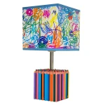 Kolorowe Kredki E27 Lampka stołowa dziecięca Hellux 411.33.08