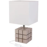 Rubi bielony E27 Lampka stołowa Hellux