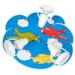 Samolociki 3xE14 Lampa sufitowa dziecięca Hellux 524.74.08