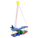 Samolot duży E27 Lampa wisząca dziecięca Hellux 104.11.08