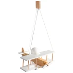 Samolot duży E27 Lampa wisząca dziecięca Hellux 104.11.09