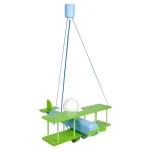 Samolot duży E27 Lampa wisząca dziecięca Hellux 104.11.14