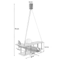Lampa wisząca dziecięca Samolot duży E27 Hellux 104.11.17 | 5902041385533 noxbox lampynox www.lampynox.pl