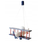 Samolot duży E27 Lampa wisząca dziecięca Hellux 104.11.28