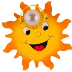 Słoneczko3 E14 Kinkiet ścienny dziecięcy Hellux  521.61.08