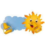 Słoneczko3 2xE14 Kinkiet ścienny dziecięcy Hellux  522.62.08