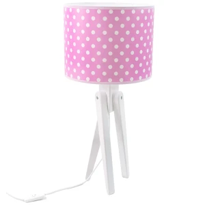 Trivet biały E27 Lampka stołowa dziecięca Hellux 421.02.22