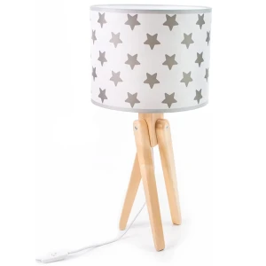 Trivet naturalny E27 Lampka stołowa dziecięca Hellux 421.01.11