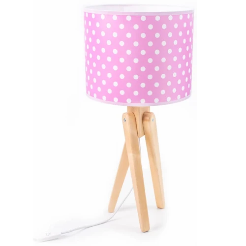 Lampka stołowa dziecięca Trivet naturalny E27 Hellux 421.01.22 | 5902041389265 noxbox lampynox www.lampynox.pl