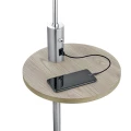 Lampa podłogowa z półką oraz ładowarką USB Trio Claas Nikiel mat lampynox noxbox www.lampynox.pl 1.jpg
