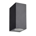 Kinkiet zewnętrzny 2x5W ZORA-LED Czarny LUCIDE 228601030  5411212221025 lampynox noxbox www.lampynox.pl 1.jpg