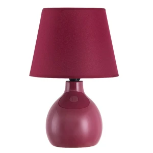 Ingrid bordo lampka stołowa Rabalux 4478 