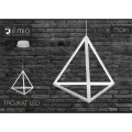 Trójkąt LED 20W 3000K lampa wisząca Polux 310927  5901508310927 lampynox noxbox lampynox.pl 3.jpg