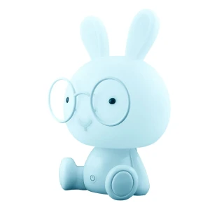 Lampa dekoracyjna LED Królik niebieski Polux 307705