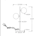 Lampka stołowa TYCHO Czarna 2xG9 Lucide 455740230  5411212450975 lampynox noxbox www.lampynox.pl 5.jpg