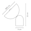 Lampka stołowa VIDOR E27 sr. 25cm czarna Lucide 055262530  5411212051073 lampynox noxbox www.lampynox.pl 6.jpg