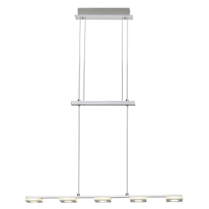 TRANSIT Nikiel/Aluminium LED 5x4W 3000K Lampa wisząca Brilliant G67473/21 