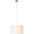 Lampa wisząca CLARIE Biały E27 śr. 40 cm Brilliant  93374/05 | 4004353149450 noxbox lampynox www.lampynox.pl