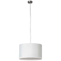 Lampa wisząca CLARIE Biały E27 śr. 40 cm Brilliant  93374/05 | 4004353149450 noxbox lampynox www.lampynox.pl