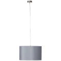 Lampa wisząca CLARIE Szary E27 śr. 40 cm Brilliant 93374/22 | 4004353149474 noxbox lampynox www.lampynox.pl