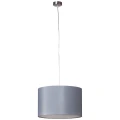 Lampa wisząca CLARIE Szary E27 śr. 40 cm Brilliant 93374/22 | 4004353149474 noxbox lampynox www.lampynox.pl