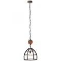 Lampa wisząca MATRIX 2 Czarny E27 śr. 34 cm Brilliant  HK17186S76 | 4004353317095 noxbox lampynox www.lampynox.pl